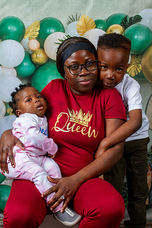 Miracle Family portraits