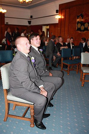 Scott & Gaby Prescot Registry office