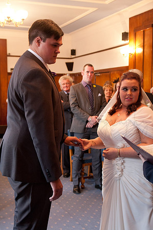 Scott & Gaby Prescot Registry office