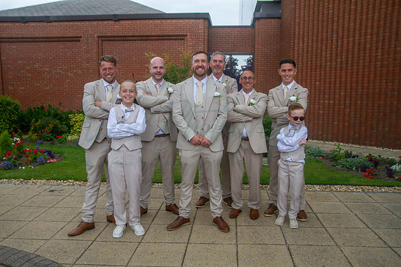 Dean & Kelly Wedding At Mecure St Helens.