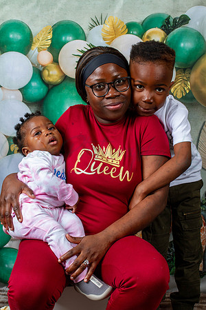 Miracle Family portraits