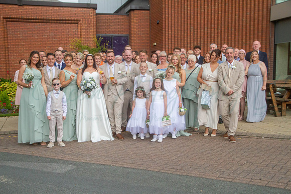 Dean & Kelly Wedding At Mecure St Helens.