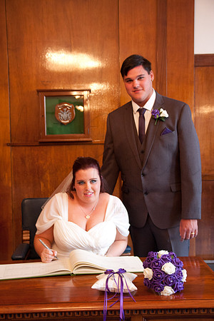 Scott & Gaby Prescot Registry office