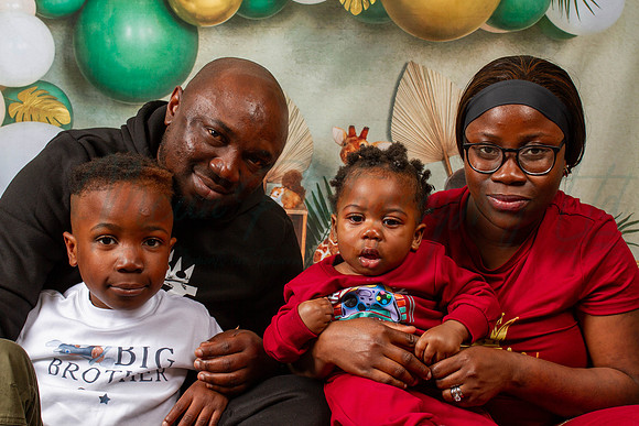 Miracle Family portraits