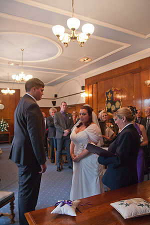 Scott & Gaby Prescot Registry office