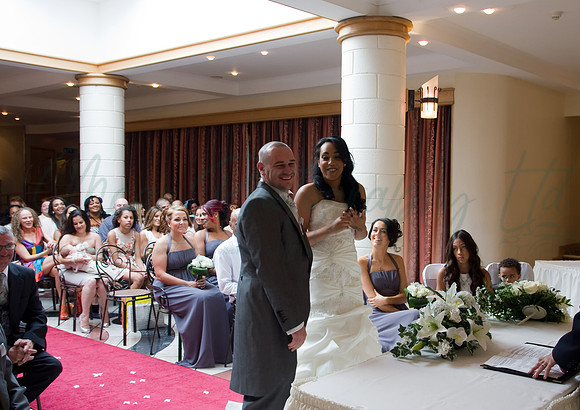 Wedding at suite hotel