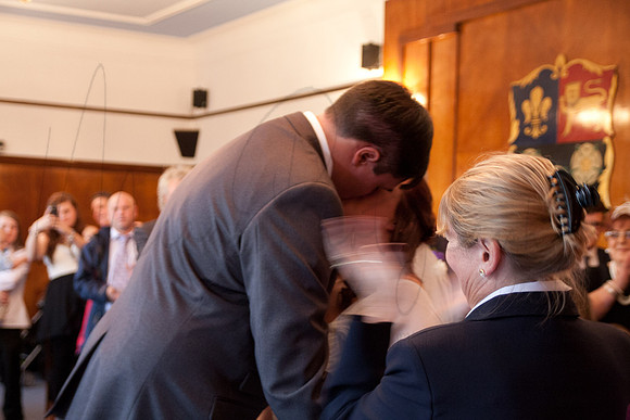 Scott & Gaby Prescot Registry office