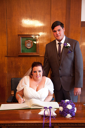 Scott & Gaby Prescot Registry office