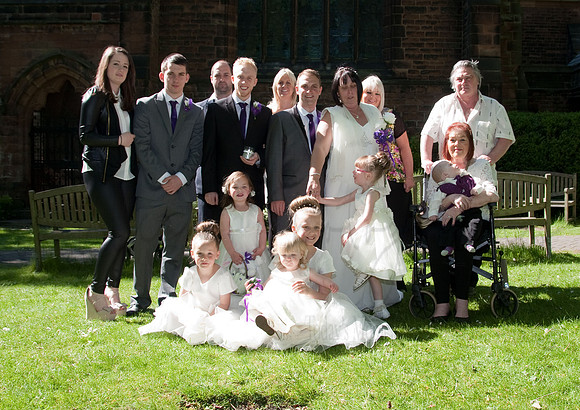 Graham & Debi All Hallows Church & Goals Speke