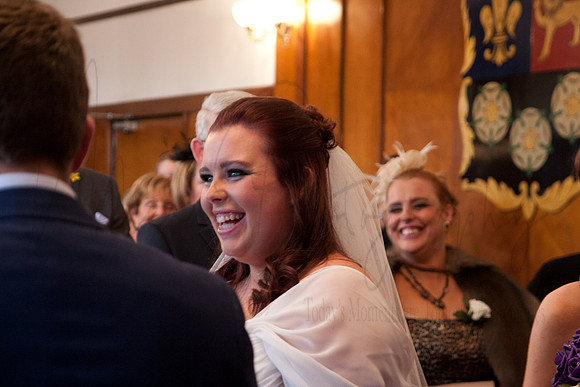 Scott & Gaby Prescot Registry office