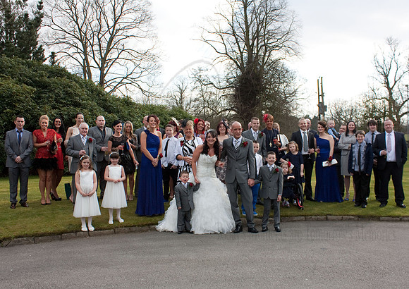 Andrew & Jemma Statham Lodge Wedding