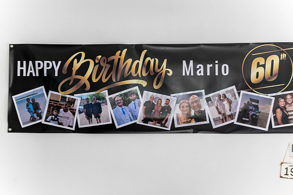 Mario Surprise 60th Birthday