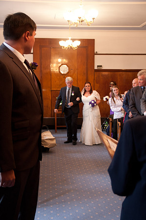 Scott & Gaby Prescot Registry office