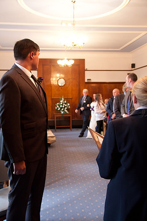 Scott & Gaby Prescot Registry office
