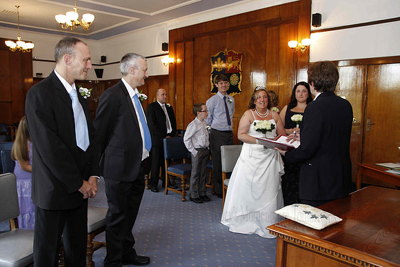 Graham & Dawn Prescot Registry Office