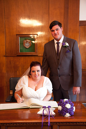 Scott & Gaby Prescot Registry office