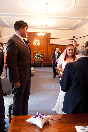 Scott & Gaby Prescot Registry office