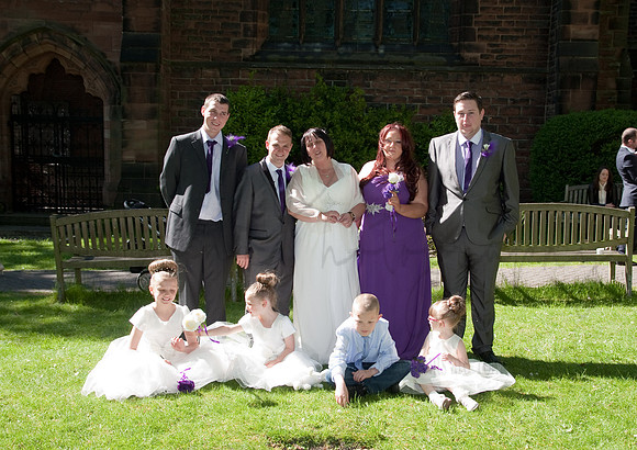 Graham & Debi All Hallows Church & Goals Speke