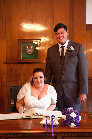 Scott & Gaby Prescot Registry office