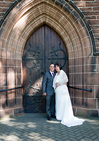 Graham & Debi All Hallows Church & Goals Speke