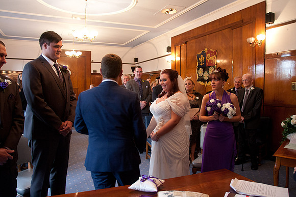 Scott & Gaby Prescot Registry office