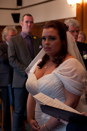 Scott & Gaby Prescot Registry office