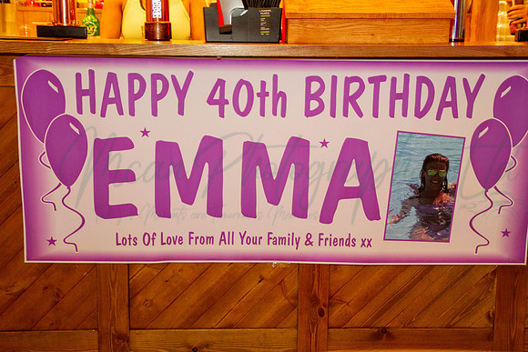 Emma 40th Birthday