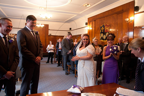 Scott & Gaby Prescot Registry office
