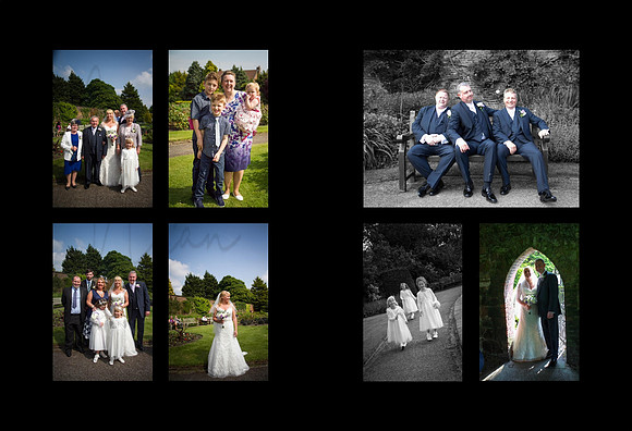 Mcan Photography Matted Wedding Album