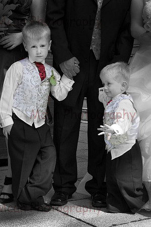 Margie & Mike Cotton exchange Wedding