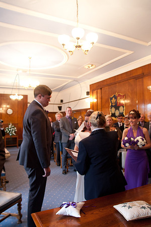 Scott & Gaby Prescot Registry office