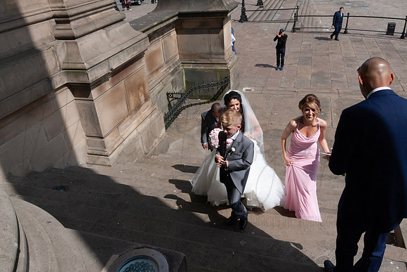 Ste & Lauren Wedding St George Hall & Marriott Hotel