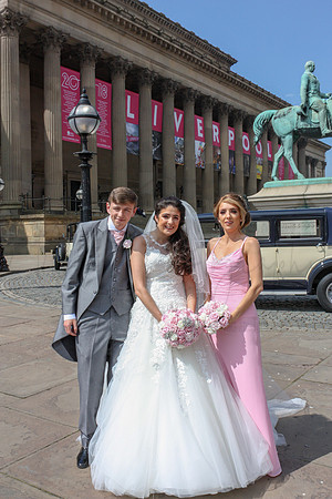 Ste & Lauren Wedding St George Hall & Marriott Hotel