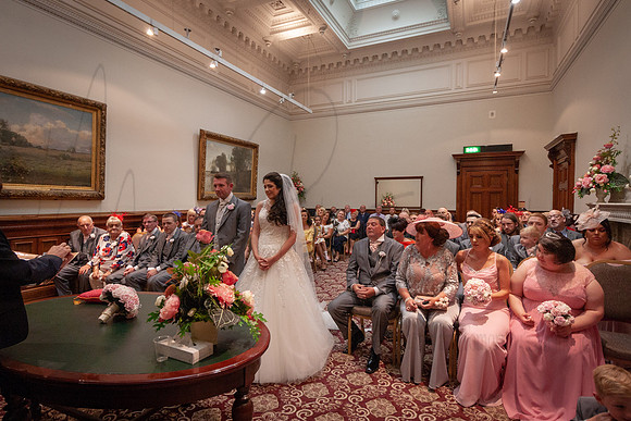 Ste & Lauren Wedding St George Hall & Marriott Hotel