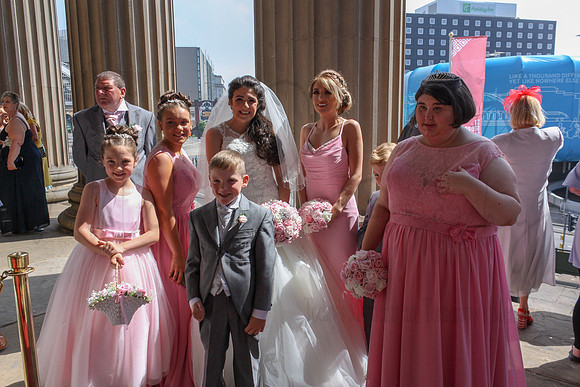Ste & Lauren Wedding St George Hall & Marriott Hotel