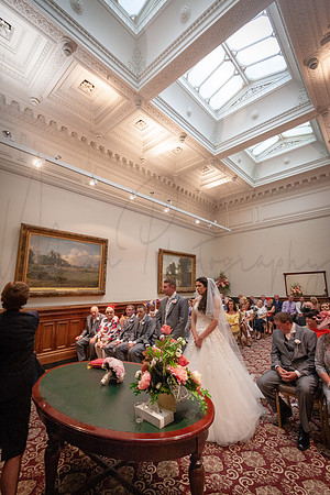 Ste & Lauren Wedding St George Hall & Marriott Hotel