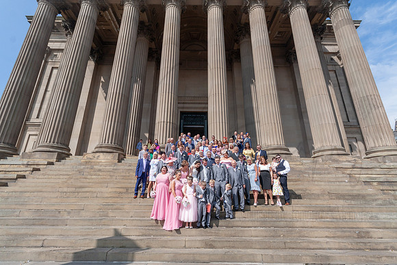 Ste & Lauren Wedding St George Hall & Marriott Hotel