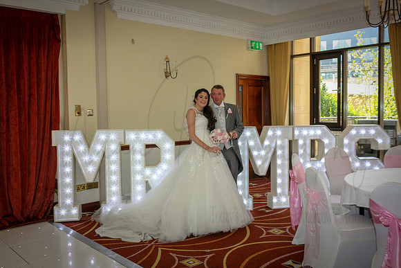 Ste & Lauren Wedding St George Hall & Marriott Hotel