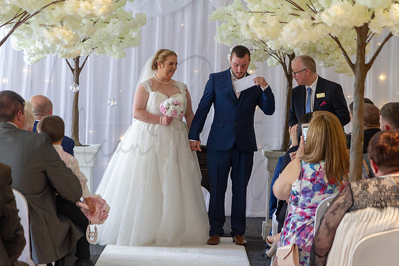 Dale & Jess Wedding at Devonshire House Hotel