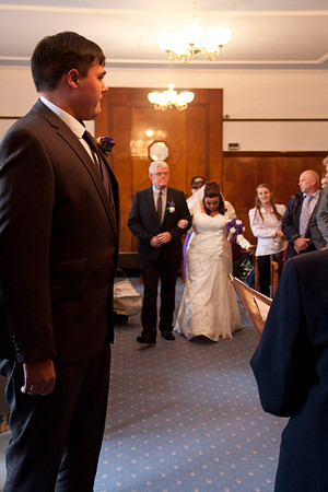 Scott & Gaby Prescot Registry office