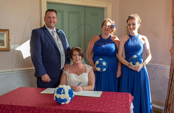 John & Sue Wedding Runcorn town Hall