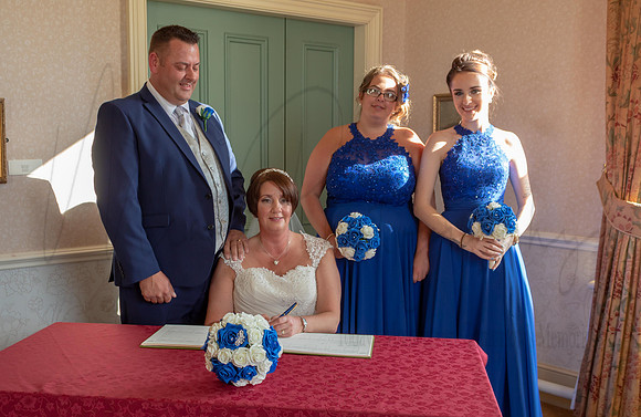John & Sue Wedding Runcorn town Hall