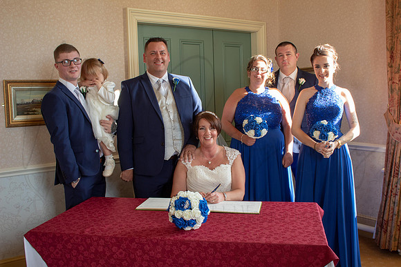 John & Sue Wedding Runcorn town Hall
