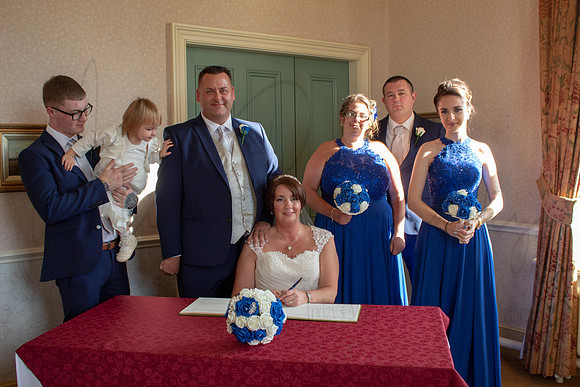 John & Sue Wedding Runcorn town Hall