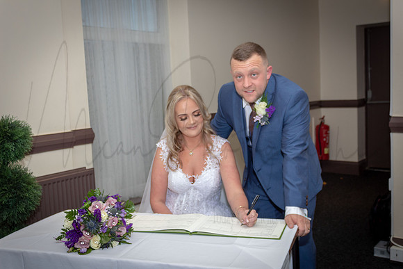 Colin & Chelsea Wedding Devonshire House Hotel