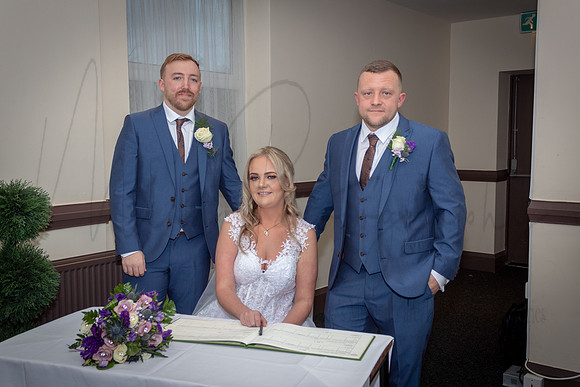 Colin & Chelsea Wedding Devonshire House Hotel