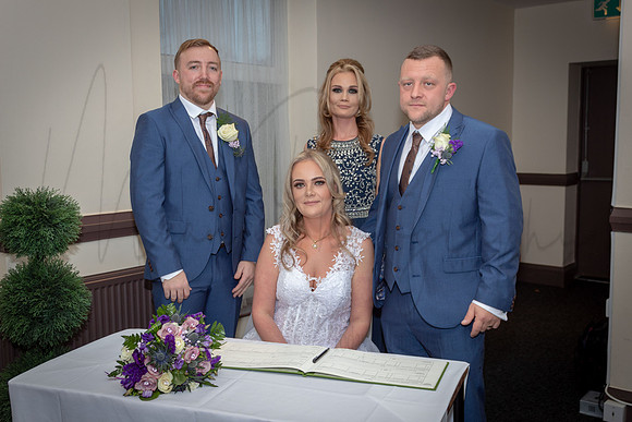 Colin & Chelsea Wedding Devonshire House Hotel