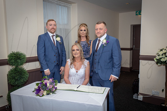 Colin & Chelsea Wedding Devonshire House Hotel