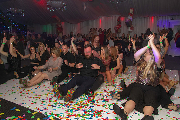 The Devonshire House Hotel Party Night Disco Through the Decades with our Confetti & Glitter Party