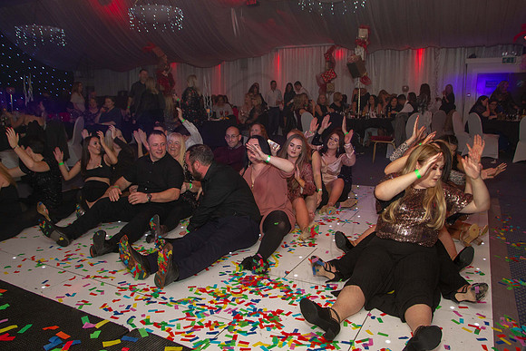 The Devonshire House Hotel Party Night Disco Through the Decades with our Confetti & Glitter Party